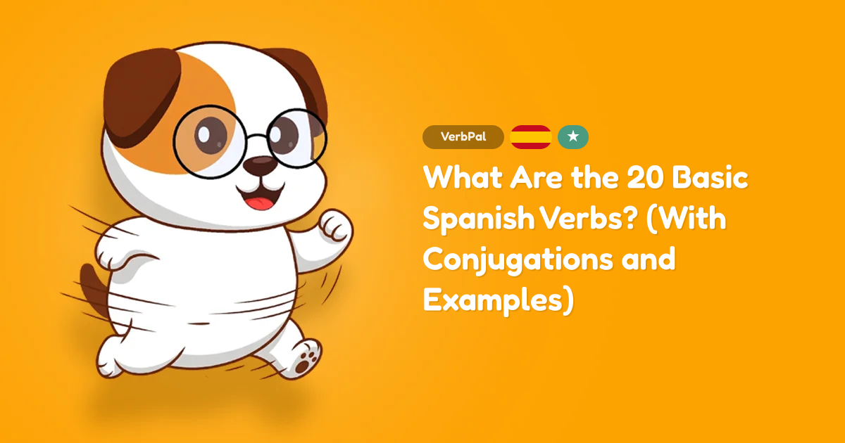 What Are the 20 Basic Spanish Verbs? (With Conjugations and Examples)