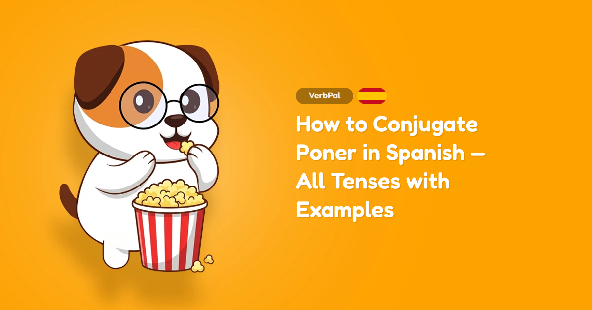 How to Conjugate Poner in Spanish — All Tenses with Examples