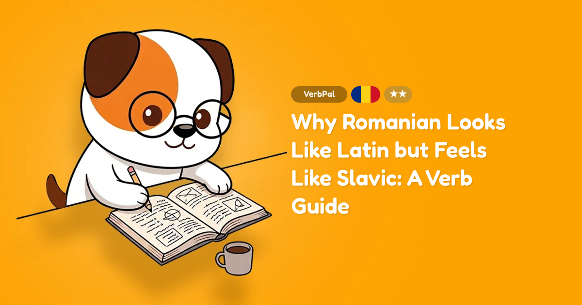 Why Romanian Looks Like Latin but Feels Like Slavic: A Verb Guide